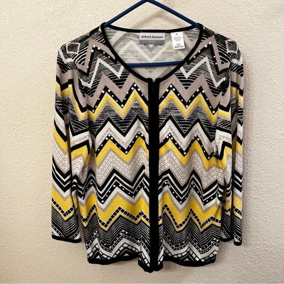 Alfred Dunner Long Sleeve Cardigan (Size PL) - Picture 1 of 5